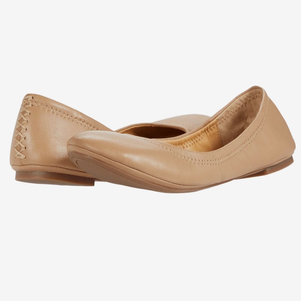 Nude Lucky Brand Emmie Flats (New in Box)
